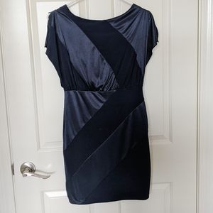 Navy Blue Mini Dress